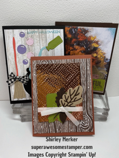 3 Fall Cards - Image copyright Stampin' Up!