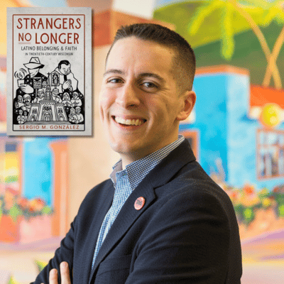 Sergio González and his book Strangers No Longer